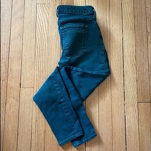 Eddie Bauer Emerald Green Skinny Jeans
